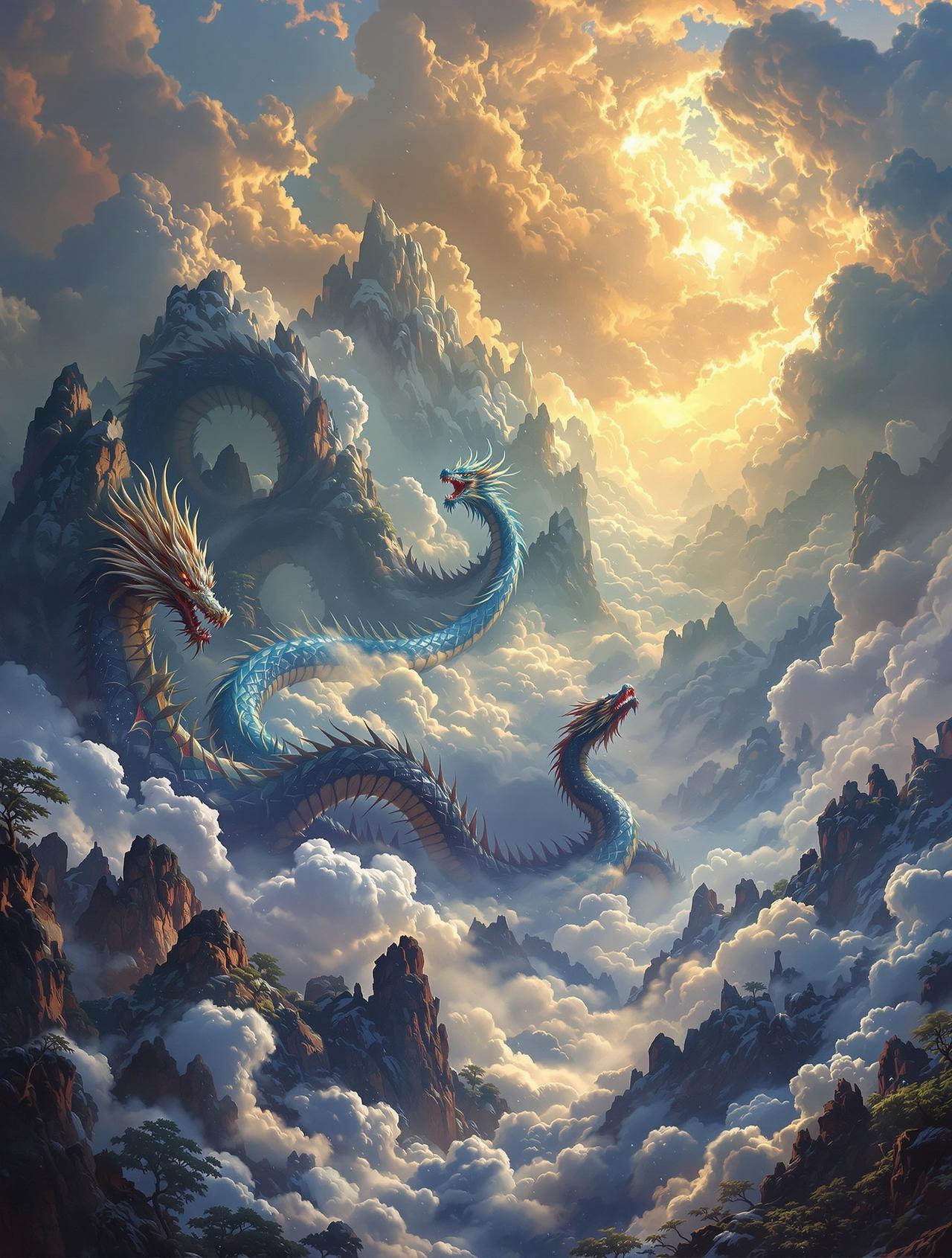 神马视频出品《山海经奇》纪录片官方海报